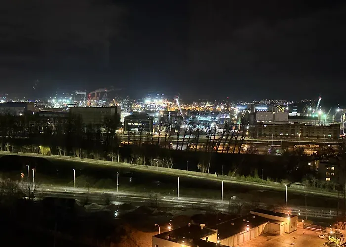 Oceanview Baltyk -bezplatny Parking アパート *